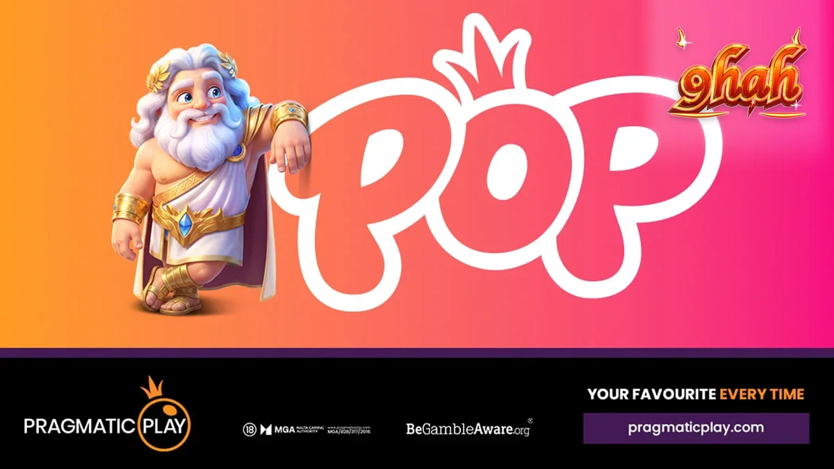 Interface colorida e moderna de um novo slot da linha POP da Pragmatic Play